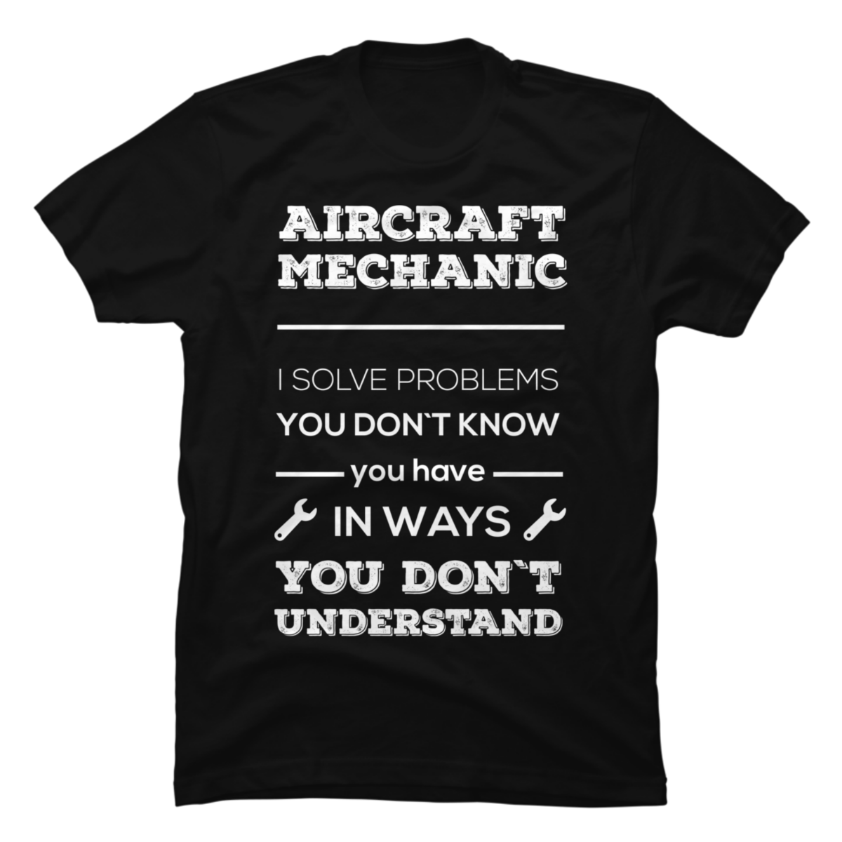 aircraft mechanic t shirt